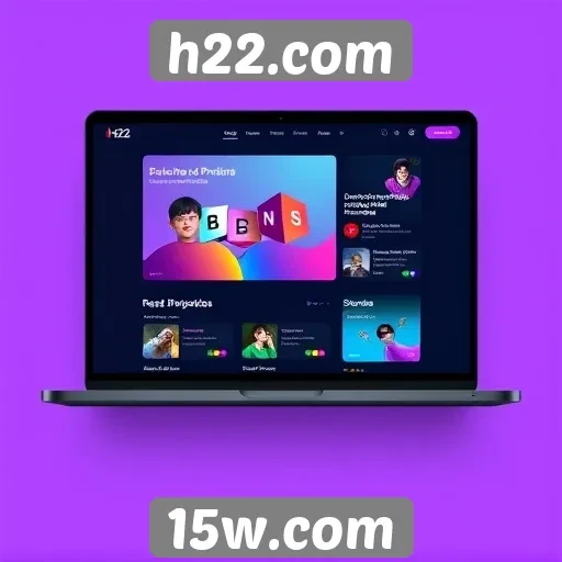 Análise da interface do usuário no h22.com